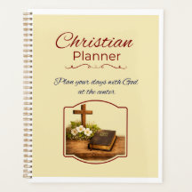 Christelijke dagelijkse levensplanner – 7-pagina's