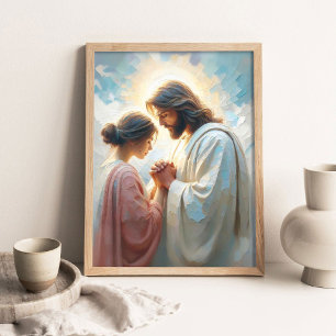 Christelijke dagen, Christelijke kunst, Jezus die Poster