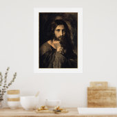 Christelijke devotie-afbeelding poster (Keuken)