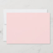 Christelijke doop Eerste communie Religieus Bedankkaart (Achterkant)