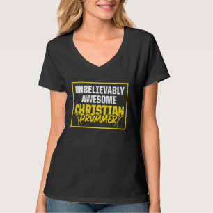 Christelijke Drummer Church Worship Drum Player 50 T-shirt