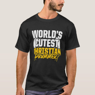 Christelijke Drummer Kerk Aanbidding Drumspeler 54 T-shirt