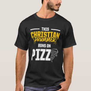 Christelijke Drummer Kerk Aanbidding Drumspeler 9 T-shirt