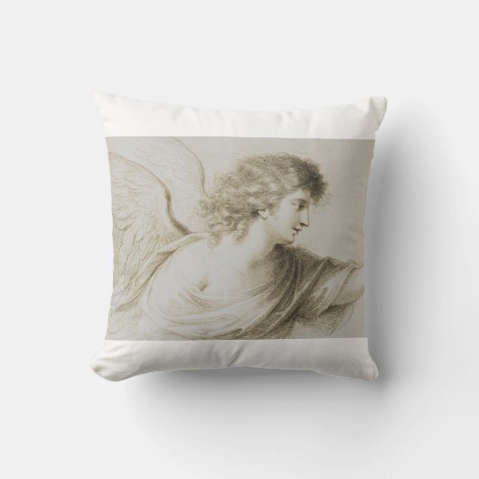 Christelijke engel van Francesco Bartolozzi Kussen (Voorkant)