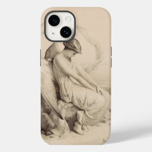 Christelijke engel zittend op een steen Case-Mate iPhone 14 hoesje
