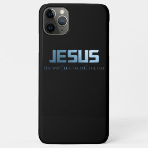 Christelijke Faith Bijbelversie: Way Truth Life Je iPhone 11 Pro Max Hoesje