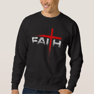 Christelijke Faith Cross Christelijke Faith Trui
