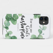 Christelijke Faith God's Masterstuk EucalyptusBijb Case-Mate iPhone Case (Achterkant (horizontaal))