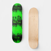 Christelijke Faith Jesus Skateboard Deck (Voorkant)