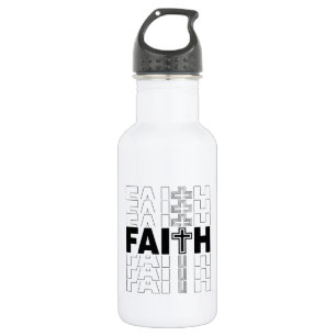 Christelijke Faith Water Flacon Waterfles