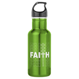 Christelijke Faith Water Flacon Waterfles