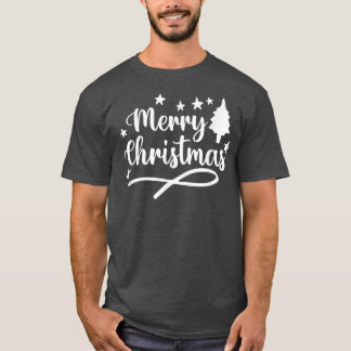 Christelijke Faith Xmas Blessenaar Feestdagen Merr T-shirt
