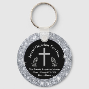 Christelijke funderende Souvenirs of eender welke  Sleutelhanger