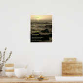 Christelijke gebeden psalm 23 poster (Keuken)