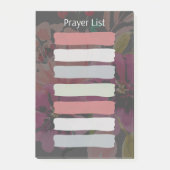 Christelijke Gebedslijst Sticky Post-it® Notes (Voorkant)
