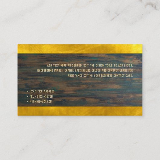 Christelijke geloofsbelijdenis predikant geestelij visitekaartje (Achterkant)