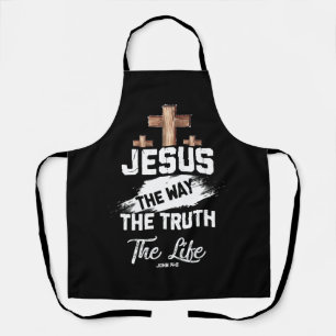 Christelijke gelovige Jezus The Way Truth Life Joh Schort