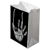 Christelijke Gift Bag Isaiah 49:16 gegraveerd Medium Cadeauzakje (Voorkant Gekanteld)