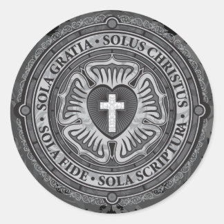 "CHRISTELIJKE GIFTS" Luther Roos Christelijke Jezu Ronde Sticker