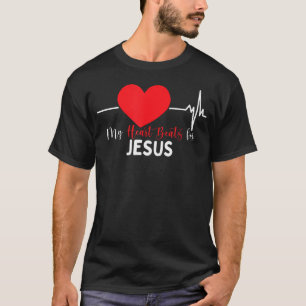 Christelijke gloed-voor Jesus laat je licht strale T-shirt