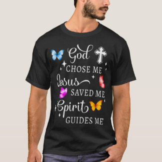 Christelijke God Heeft Mij Gekozen Jezus Heeft Ste T-shirt