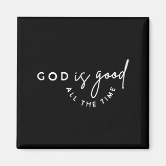 Christelijke God Is Goed De Tijd Bijbelvers Geloof Magneet