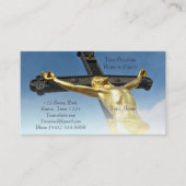 Christelijke Godsdienst Inspirerend God Visitekaartje (Voorkant)