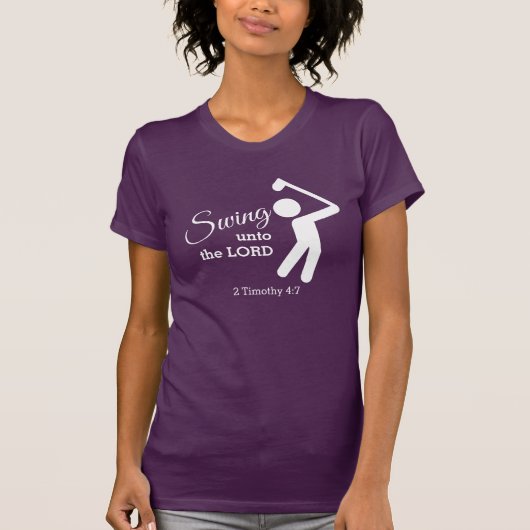 Christelijke GOLFER T-shirt (Voorkant)