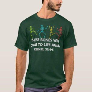 Christelijke halloween Jesus Church Cross Bijbel T-shirt