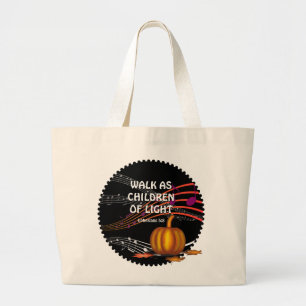 Christelijke Halloween KINDEREN VAN LICHT Grote Tote Bag