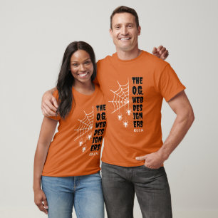 Christelijke Halloween Spider ORIGINAL WEB DESIGNE T-shirt
