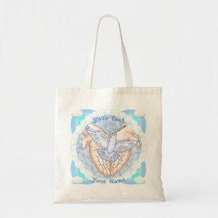 Christelijke Handen Duif Tote Bag