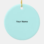 Christelijke Hands Dove Keramisch Ornament (Achterkant)