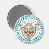 Christelijke Heilige Geest Magneet (Voorkant / Achterkant)