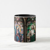 Christelijke Heilige Iconen van het Geloof Mok (Midden)