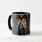 Christelijke Heilige Iconen van het Geloof Mok (Voorkant links)