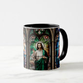 Christelijke Heilige Iconen van het Geloof Mok (Voorkant rechts)