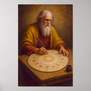 Christelijke Henoch maakt kalender Poster