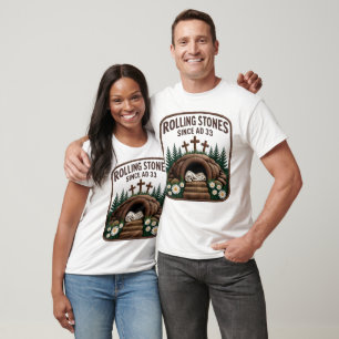 Christelijke Hij Is Opgestaan Nep T-shirt