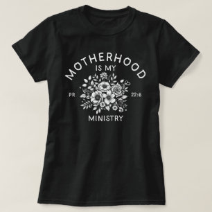 Christelijke homeschool moeder moederschap is mijn t-shirt