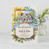 Christelijke housewarming-uitnodiging kaart (Staand voorkant)