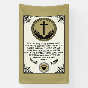 Christelijke Huis Zegen Spandoek