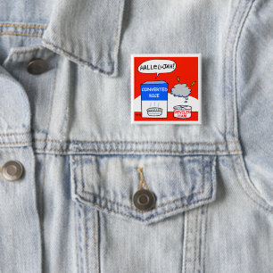 Christelijke Humor Cartoon Funny Button