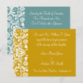 Christelijke huwelijksuitnodiging uitnodiging briefkaart (Voorkant / Achterkant)