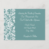 Christelijke huwelijksuitnodiging uitnodiging briefkaart (Achterkant)