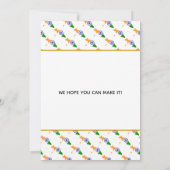 Christelijke huwelijksviering in INDIA Save The Date (Achterkant)