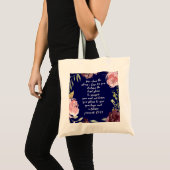 Christelijke Inspirerend Canvas tas voor scripts (Voorkant (product))