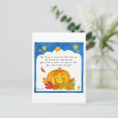 Christelijke Jack O Lantern Pumpkin Briefkaart (Staand voorkant)