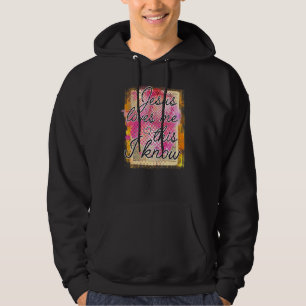 Christelijke Jezus Faith Jezus houdt van me. Hoodie