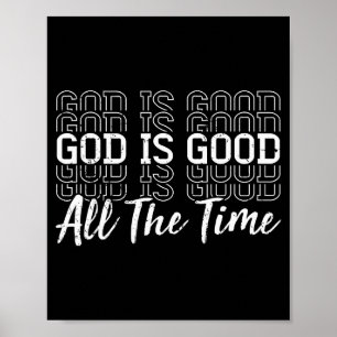 Christelijke Jezus God Is Goed Altijd Religieus Poster